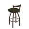 Holland Bar Stool Co 30" Low Back Swivel Bar Stool, Bronze Finish, Canter Pine Seat 82130BZ010 - alternate 4